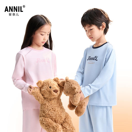 男女童家居服套装秋季新款安奈儿童装JM531580 商品图1