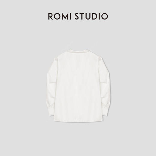 ROMI STUDIO"中古腔调"高支长绒棉复古刺绣洗水衬衫 RWCRSY4584 【发货时间25-30天】 商品图2