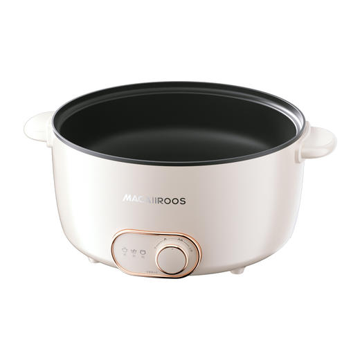【全新升级款】迈卡罗 （MACAIIROOS）多功能电火锅电蒸锅电煮锅宿舍学生锅智能电锅火锅煮面家用 MC-HG3528（带蒸笼） 商品图9