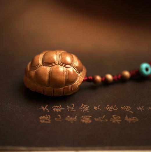 【青山特惠】老山檀香 | 富甲天下 挂件 钥匙扣 s3 商品图5