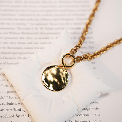 北京仓｜Goossens Paris-Talisman-金色 勋章 吊坠 项链［法国设计师］ 商品图2