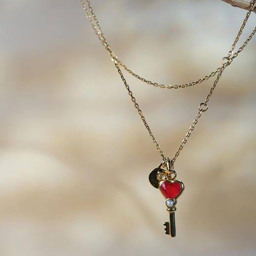 北京仓｜Goossens Paris-Talismans-金色 心之钥匙 项链［法国设计师］ 商品图7