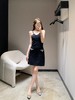香奈儿 25B高级手工坊系列新款 黑色针织吊带裙（ZY*MM） 商品缩略图5