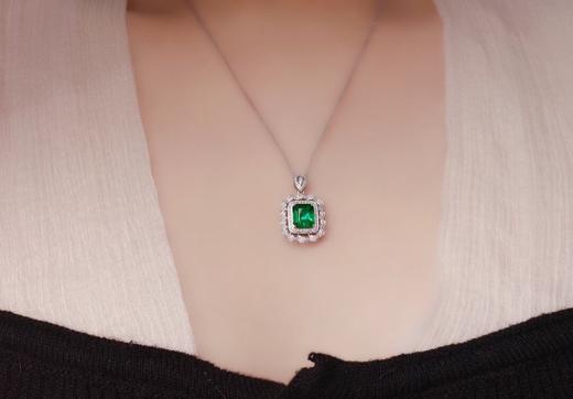 1.2ct刻面祖母绿吊坠 商品图4