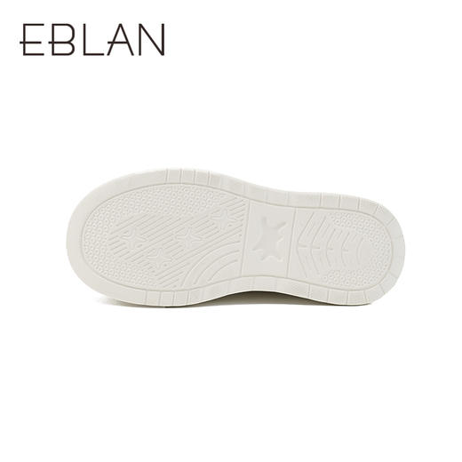伊伴秋季经典百搭小白鞋厚底增高运动休闲板鞋B25426550 商品图3