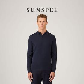 【海岛棉系列】SUNSPEL男士经典款Sea Island海岛棉长袖Polo衫