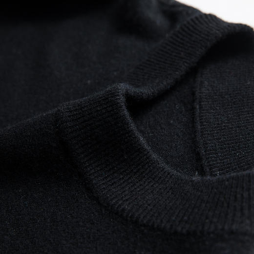 【100%绵羊毛】圣得西男士亲肤薄羊毛衫2025秋休闲百搭圆领毛衣 商品图10