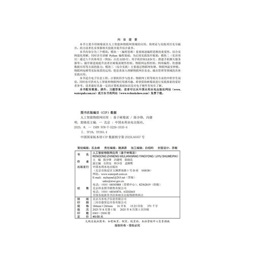 人工智能物联网应用（基于树莓派） 商品图1