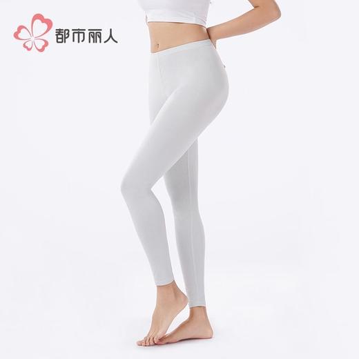 都市丽人女士保暖裤超薄5050打底裤单层打底裤薄九分女裤LLH4B7 商品图2