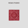 ROMI STUDIO“法式复古”100%亚麻水洗撞色复古印花丝巾RWCAPR5018/RWCAPR5584 商品缩略图2