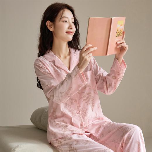 康妮雅女式长袖长裤开襟套装 商品图10