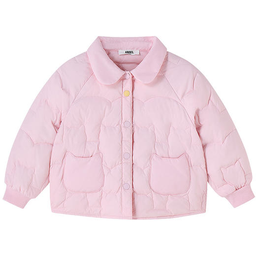 【实体店同款】女童短款羽绒服冬季新款安奈儿童装XG545216 商品图6