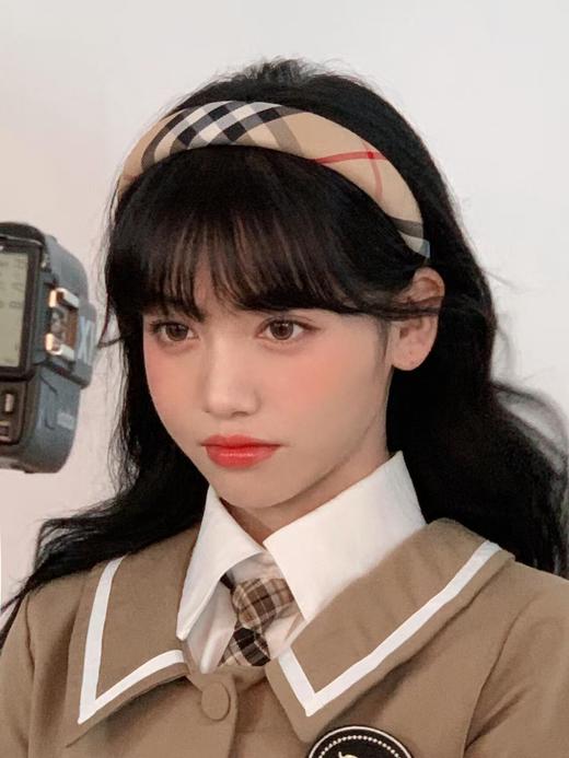 巴宝莉 经典格纹发箍（COCO） 商品图3