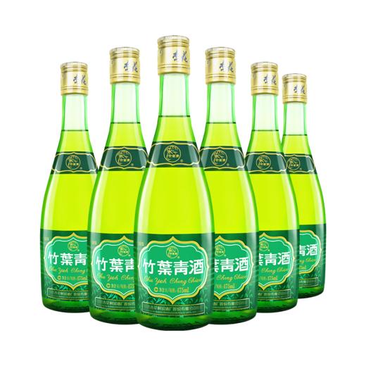 山西汾酒竹叶青酒 38度 玻竹475mL*6露酒 商品图1
