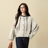 【严选】诗凡黎经典MIU系巴恩风连帽风衣2025秋新款气质百搭宽松夹克外套7G8260351 商品缩略图4