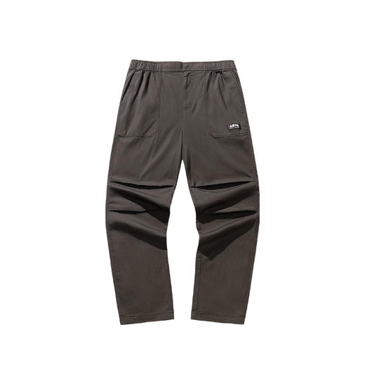 安踏潮流美式梭织休闲长裤男女同款宽松直筒裤运动裤子172538508 商品图1