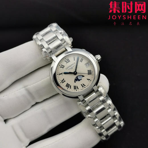 浪琴匠心之作【落落大方 腕间淑女】浪琴表 ETC心月月相系列 罗马面 女士腕表 优雅而至 典雅别致的外观 商品图0