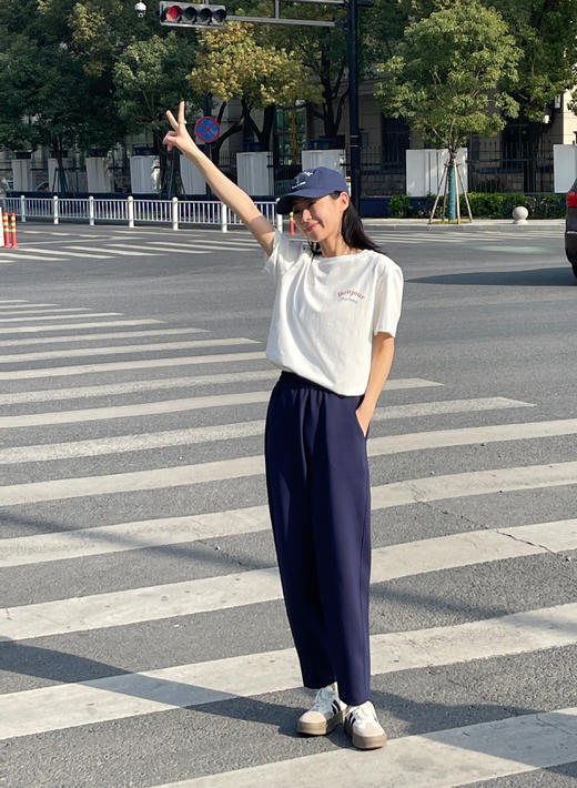 出口日单贯穿四季液氨棉萝卜裤 商品图5