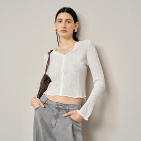 【商场同款】麦檬春秋毛衫开衫5F7132241