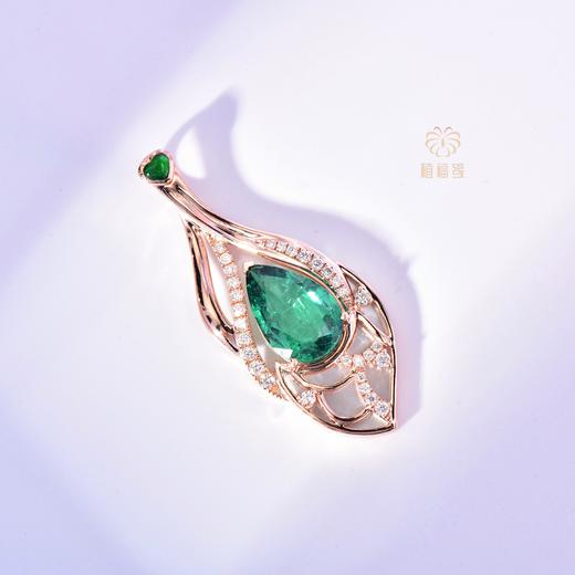 【凤翎】祖母绿挂坠   CB12306053 商品图2