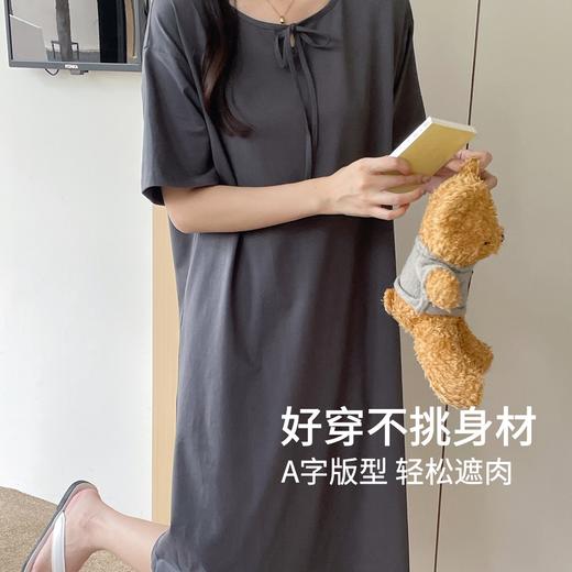康妮雅女式短袖睡裙 53W62T017 商品图9