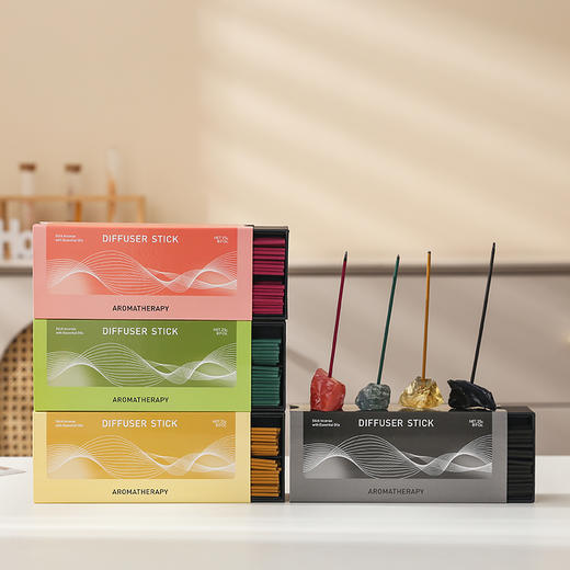 彬达 天然晶石*植物线香 天然植物香料 精华空气 4款香型 商品图12