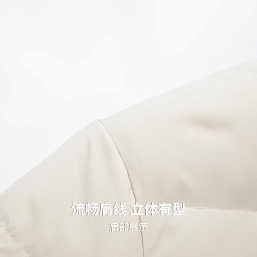 【含鸭绒】圣得西男士时尚夹克羽绒服2025秋新款轻暖舒适翻领外套 商品图8