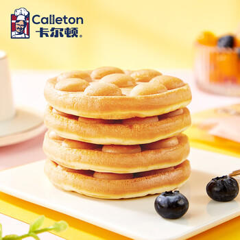 卡尔顿（Calleton）港式鸡蛋仔蛋糕下午茶糕点心休闲零食整箱儿童早餐食品面包500g /休闲食品 /西式糕点 /吐司面包 商品图2