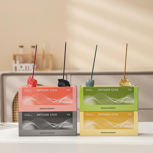 彬达 天然晶石*植物线香 天然植物香料 精华空气 4款香型 商品图11