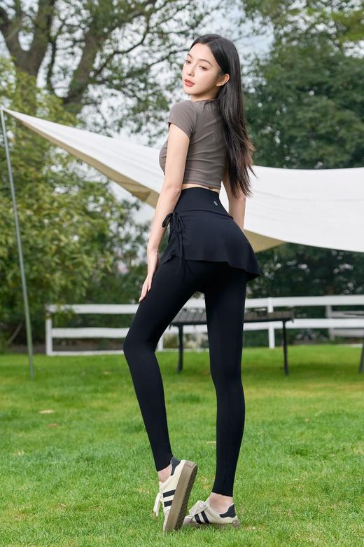 lu代工厂货源‼️史无前例的价格❗️【假两件瑜伽裤裙】出门再也不怕尴尬❗️可日常可健身❗️ 商品图5