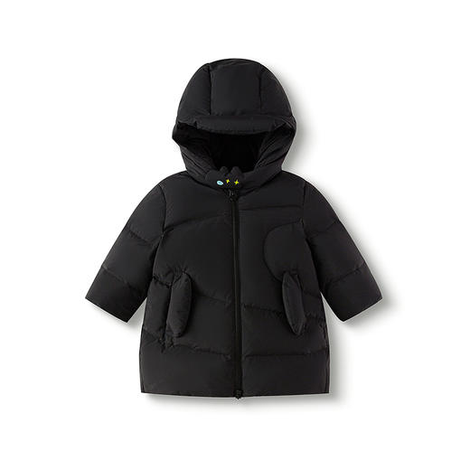 巴拉巴拉balaOne儿童羽绒服女童男童2025年中长款冬季厚保暖外套 商品图4