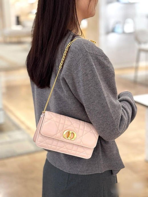 Dior Miss Caro woc 粉色 羊皮 斜挎包 商品图2
