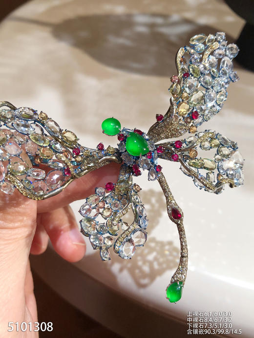 5101308，蜻蜓胸针。具体价格微信咨询 商品图0