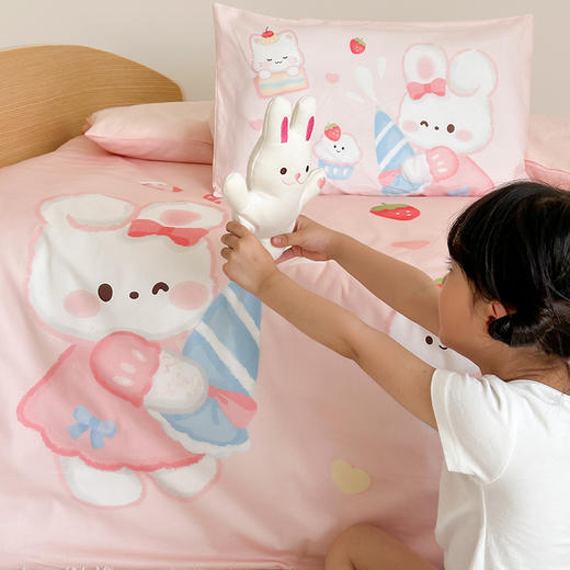 A类全棉40s数码印花卡通儿童幼儿园套件 商品图11