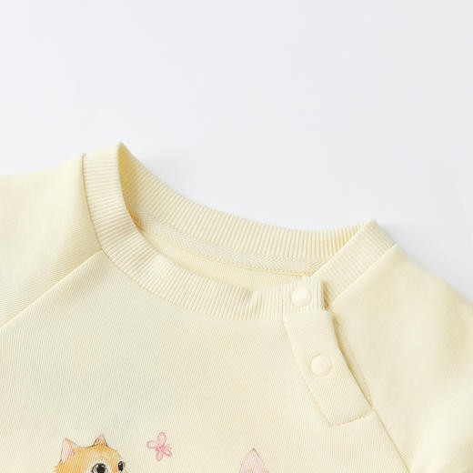 【实体店同款】女童圆领长袖卫衣秋季新款安奈儿童装XG531482 商品图4