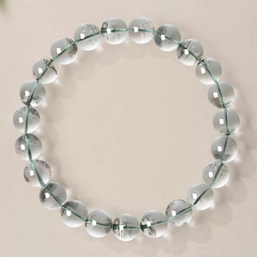 天然绿幽灵水晶手串8mm 商品图1