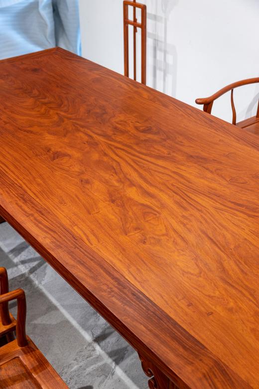 红桥红  家具严选  缅甸花梨（大果紫檀）  【茶室搭配】 商品图4