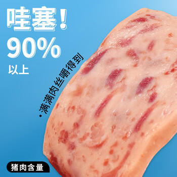 梅林火腿午餐肉 30g*5单片装一人开袋即食早餐烧烤火锅出行独立包装 /休闲食品 /罐头食品 /畜肉类罐头 商品图1