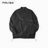 PINLI品立2025秋季新款半高领套头卫衣男嵌线设计宽松休闲上衣潮B253109012 商品缩略图3