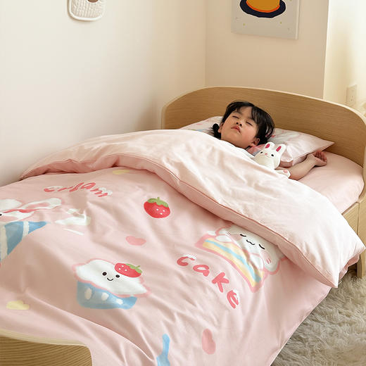 A类全棉40s数码印花卡通儿童幼儿园套件 商品图8