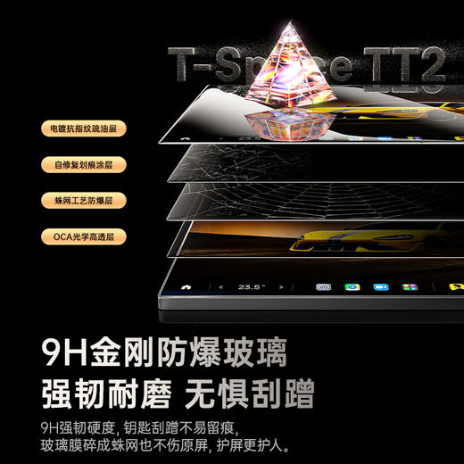 倍思 T-Space TT2 车屏膜套装 小米SU7/YU7专用 商品图5
