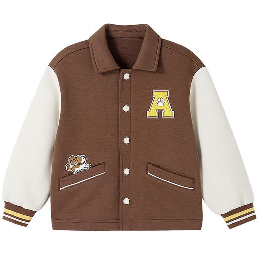 【实体店同款】男童翻领针织外套秋季新款安奈儿童装XB535174 商品图5