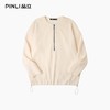 PINLI品立春季新款潮牌半拉链圆领T恤男士百搭长袖休闲打底衫B253111001 商品缩略图3
