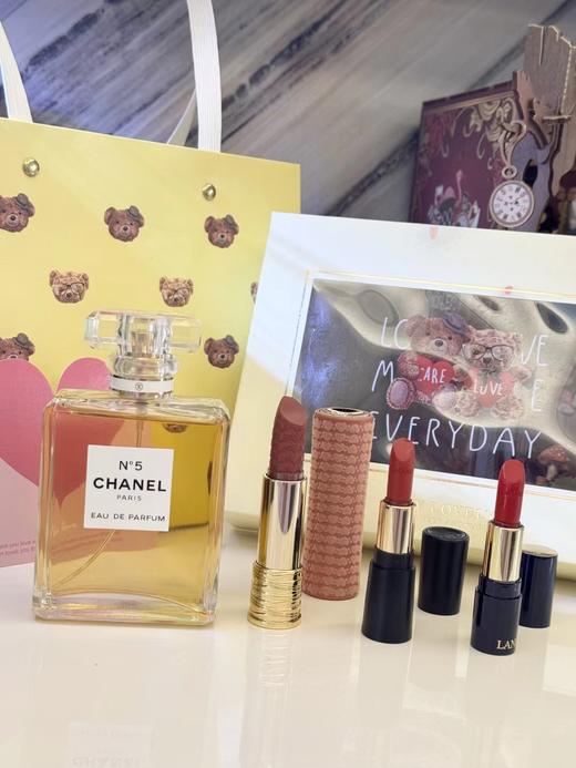 D081331五号之水+#221深陷迷棕口红黄油小熊礼盒 商品图8