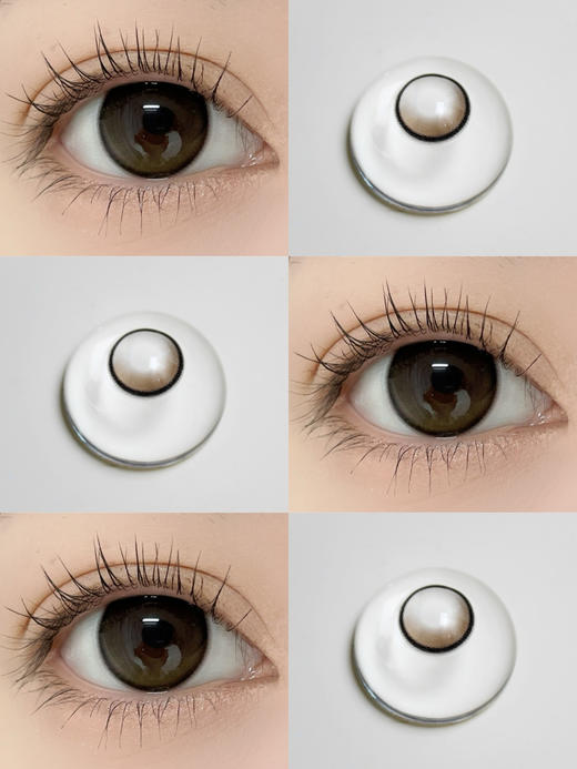 Allecon半年抛 芝麻豆乳 14.5mm  有0-1000度 [Allecon半年抛]  [UtooCon月抛] [BarieCat日抛] 商品图10