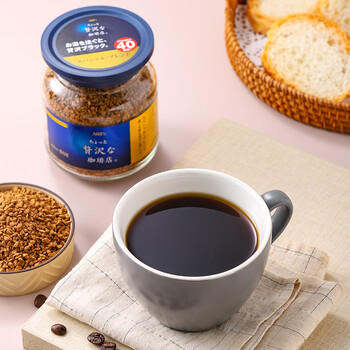 AGF奢华咖啡店 蓝金罐冻干咖啡80g 即冲特浓黑咖啡 美式原装进口 /水饮冲调 /咖啡 /冻干咖啡 商品图5