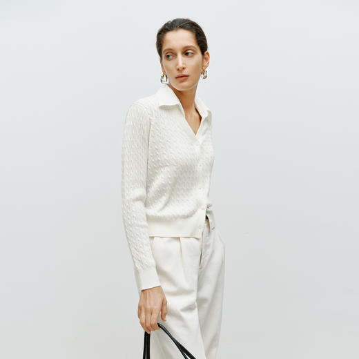 【商场同款】麦檬冬针梭拼毛衣5FA132881 商品图3