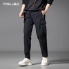 PINLI品立2025秋季新款男士多口袋工装裤潮牌户外宽松休闲长裤子GD253117015 商品缩略图0