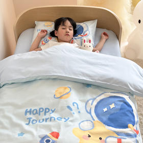 A类全棉40s数码印花卡通儿童幼儿园套件