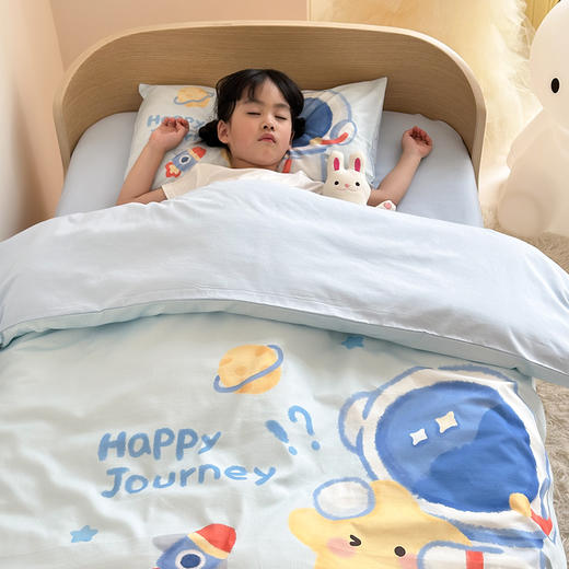 A类全棉40s数码印花卡通儿童幼儿园套件 商品图0